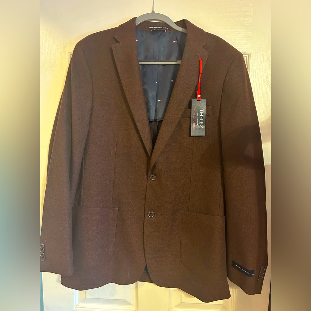 Tommy Hilfiger Brown Sports Jacket